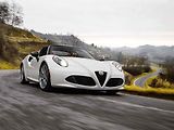 Alfa Romeo 4C Spider.