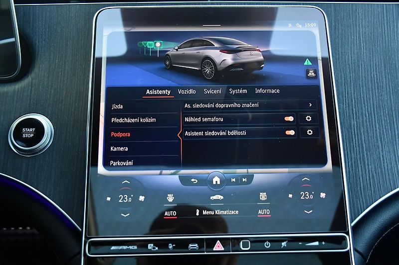 Mercedes-Benz EQE AMG 53 4MATIC+ PANO HUD ZÁRUKA - fotka 40 z 49