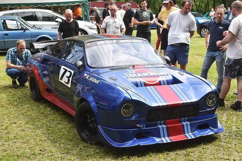 Unikátní modely na srazu vozů Škoda v Běšinech