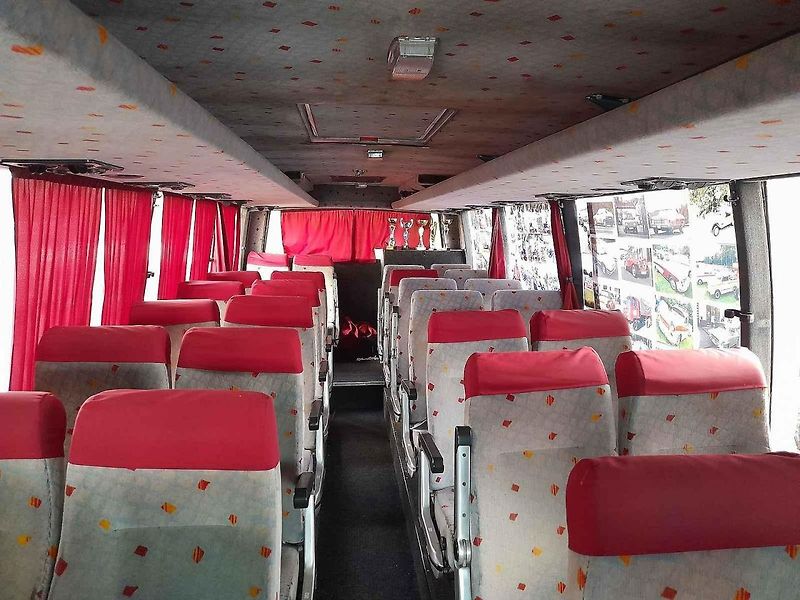 Prototyp minibusu Zliner 9.12 MAN pro 35 osob od legedárního Václava Krále v Auto-retro-muzeu Veteráni Litvínov.