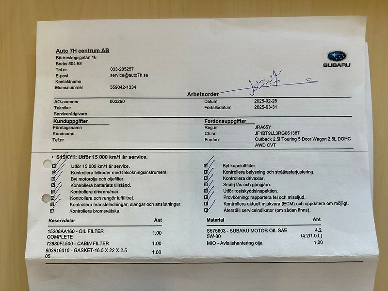 Subaru Outback (2024) 2.5 Touring 2024 | Záruka - fotka 60 z 66