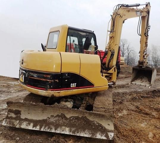 Caterpillar (2008) 307C offset 7t ocel +KLADIVO - fotka 4 z 12
