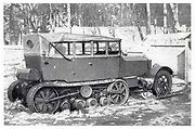 Leninův Rolls-Royce Silver Ghost s pásovým podvozkem Adolpha Kégresse.