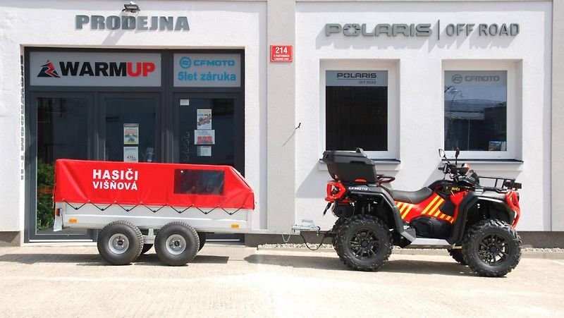 CFMOTO Gladiator X1000 (2026) G3 - HASIČSKÁ čtyřkolka - fotka 2 z 20