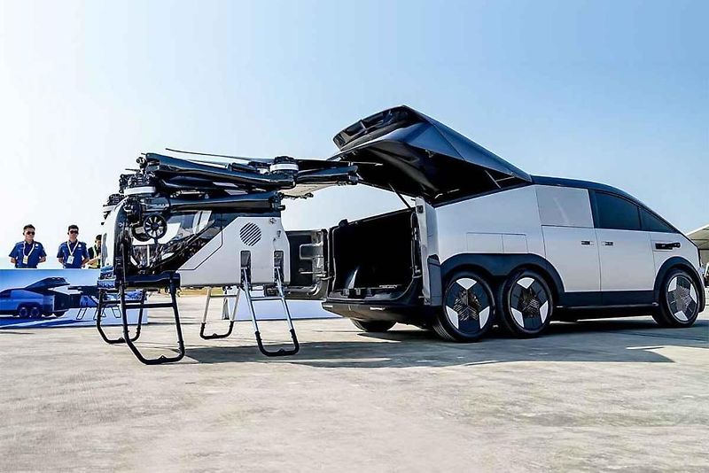Létající elektromobil XPeng AeroHT X3.