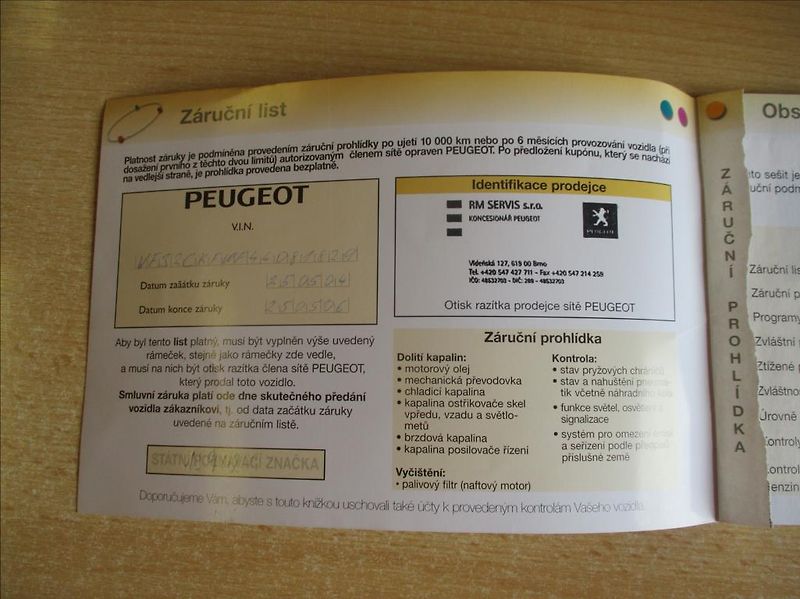 Peugeot 206 1,4 i,klima,serv.kniha,CZ - fotka 16 z 17