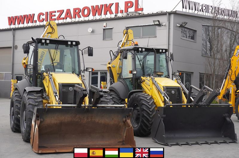New Holland (2021) B 115 C backhoe loader/1000mth - fotka 1 z 24