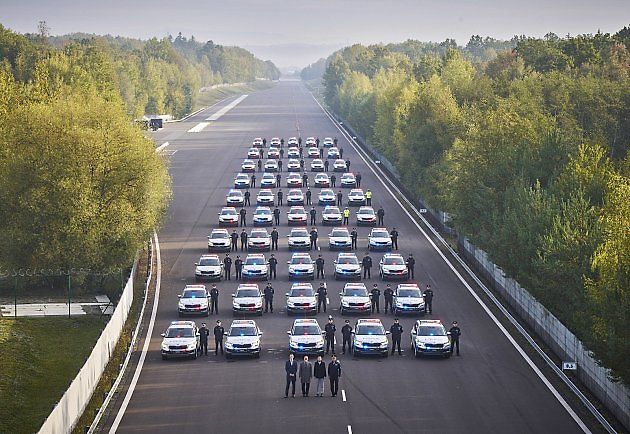 Prvních 50 vozů Škoda Kodiaq druhé generace pro Policii ČR, zdroj: Se svolením Škoda Auto