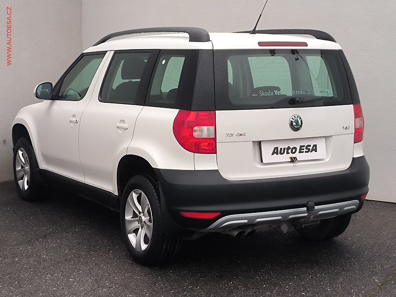 Škoda Yeti (2010) 2.0 TDI 4x4, ČR, AC, tažné - fotka 6 z 15