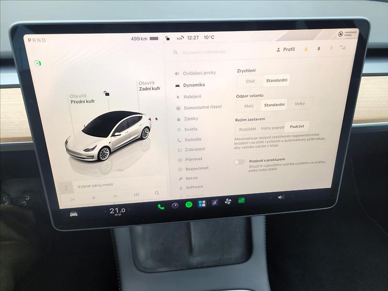 Tesla Model 3 AWD,LR,366kw,DUAL,SOH 89% - fotka 25 z 50