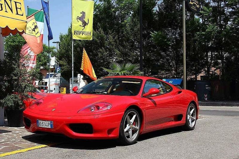 Muzeum automobilky Ferrari.