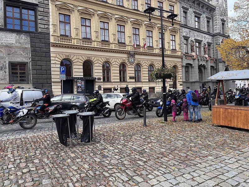 Poslední jízda motosezony 2025 v Prachaticích.