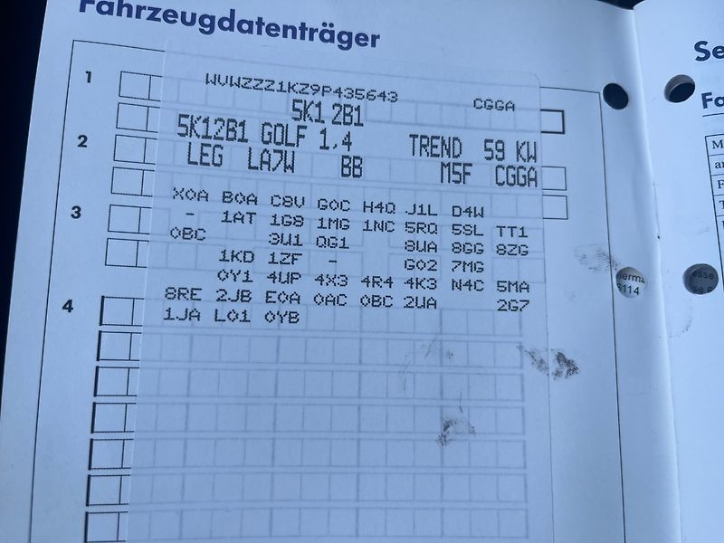 Volkswagen Golf (2008) 1.4 16 V Rozvody - fotka 16 z 20