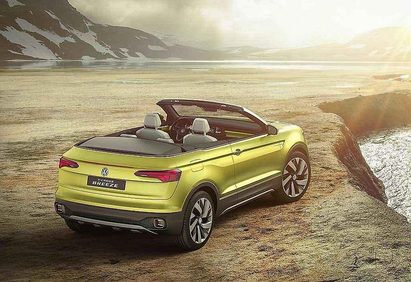 Koncept Volkswagen T-Cross Breeze.