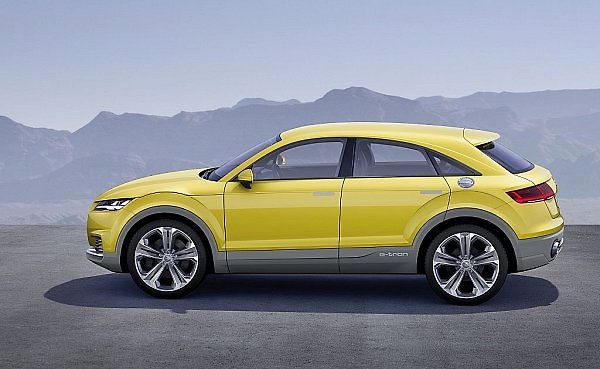 Koncept Audi TT offroad.