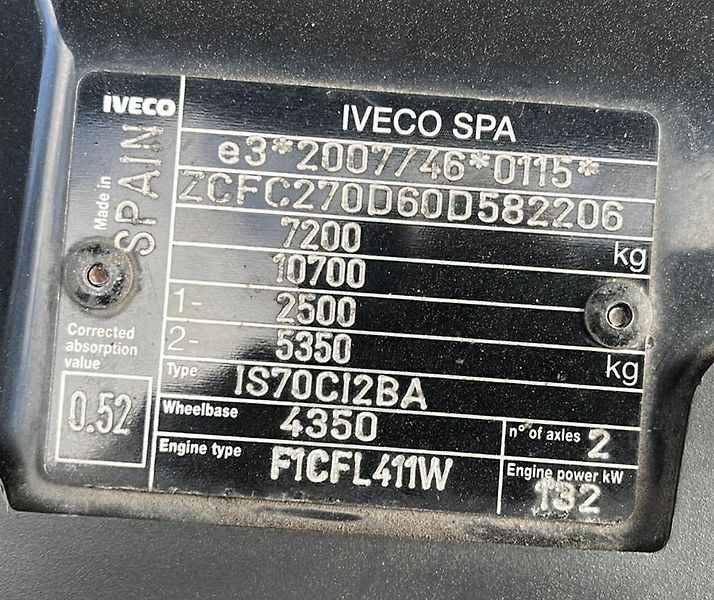 Iveco (2017) 72C18novy nosič + HR 2.5t - fotka 3 z 5