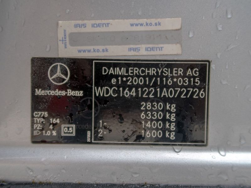 Mercedes-Benz Třídy M (2006) 350D 165KW 4Matic – KŮŽE - fotka 38 z 40
