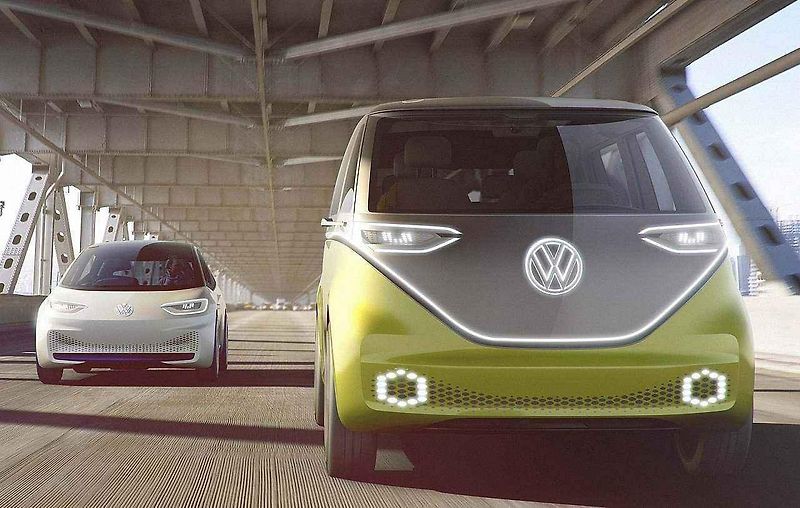 Koncept Volkswagen I.D. Buzz.