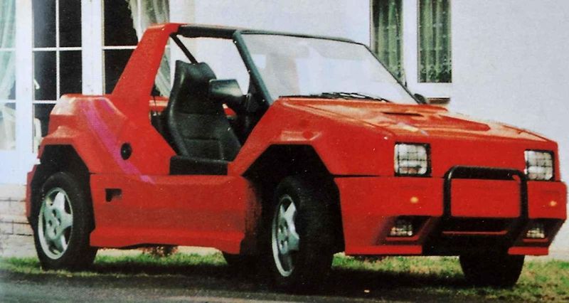 Václav Král udělil hezké tvary také vozu typu buggy
