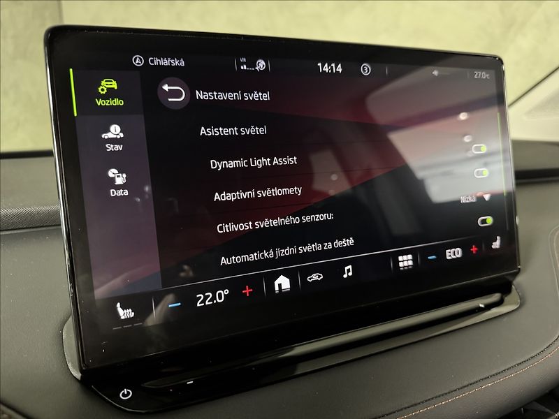 Škoda Enyaq 80 LED Matrix Assist Kamera - fotka 29 z 48