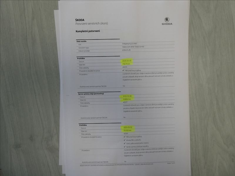 Škoda Fabia 1,4 TDi 66kW 2.majitel,servisk - fotka 39 z 44