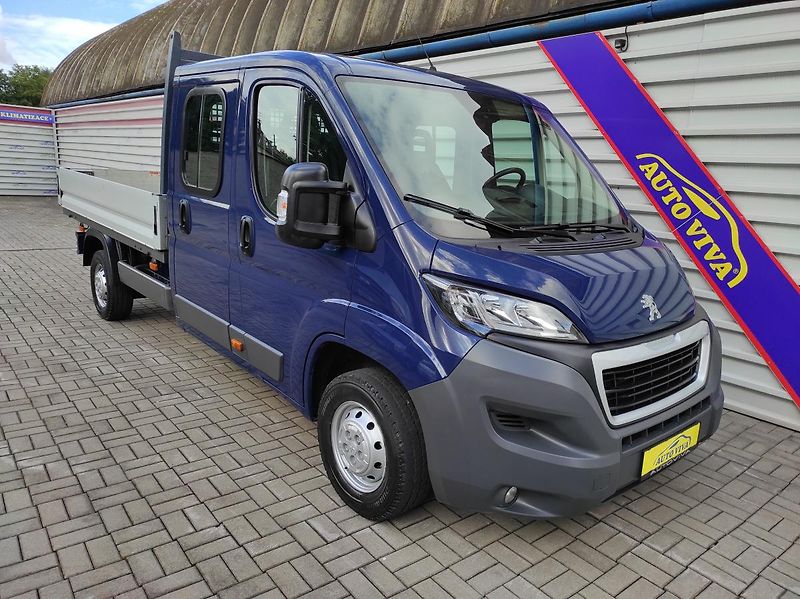 Peugeot Boxer 2,0BlueHDi 7 míst,valník,L3,ČR - fotografie inzerátu