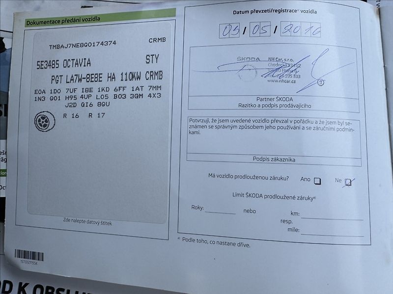 Škoda Octavia 2,0 TDI STYLE 2.maj. původ ČR - fotka 48 z 50