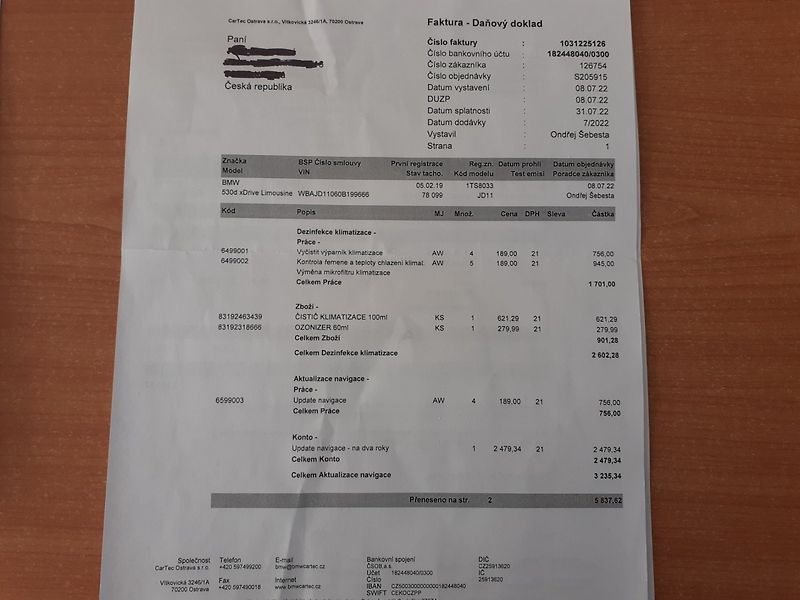 BMW Řada 5 (2019) 530d x Drive Luxury Line - fotka 47 z 48