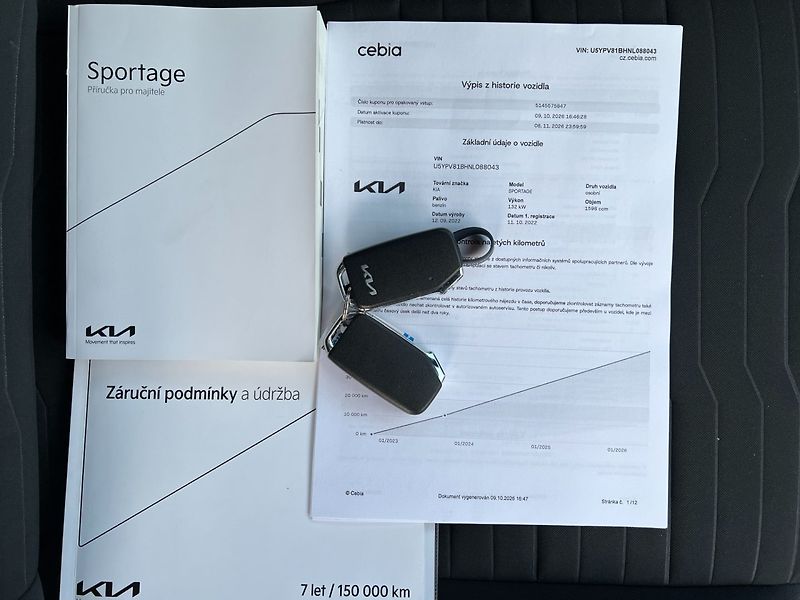 Kia Sportage (2022) 1.6 T-GDi 132kW 4x4 TOP DCT!ČR - fotka 28 z 50