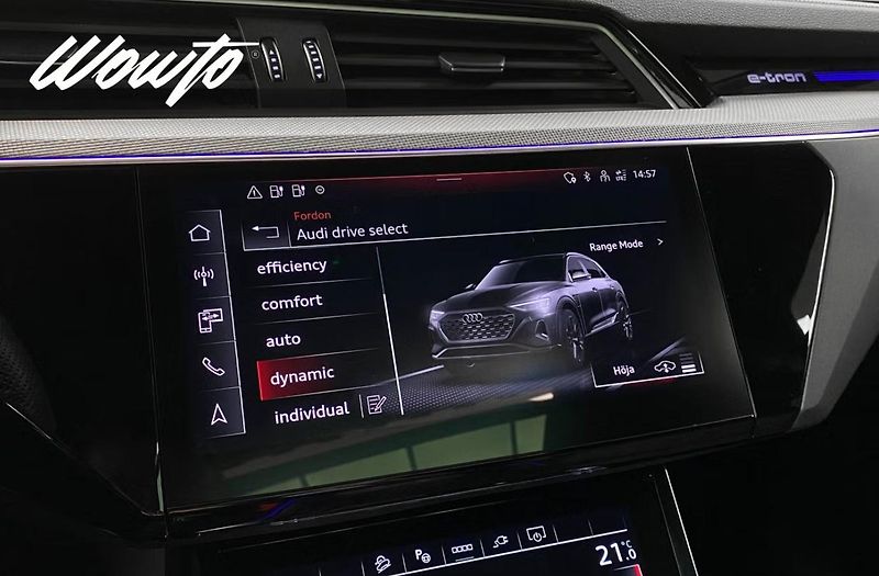 Audi Q8 e-tron 55 Q S-Line 360k Pano Tažné - fotka 18 z 23