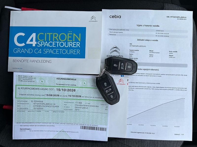 Citroën Grand C4 SpaceTourer (2020) 1.5HDi 96kW Business+ 7-míst - fotka 19 z 34