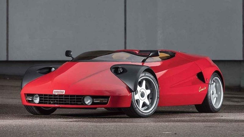 Koncept Ferrari 328 GTS Conciso.