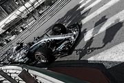 F1 2017 GP Monaka - Valtteri Bottas (Mercedes), 1. trénink