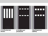 Pouze na třetím typu přechodu (přejezdu) nemusejí cyklisté sesedat