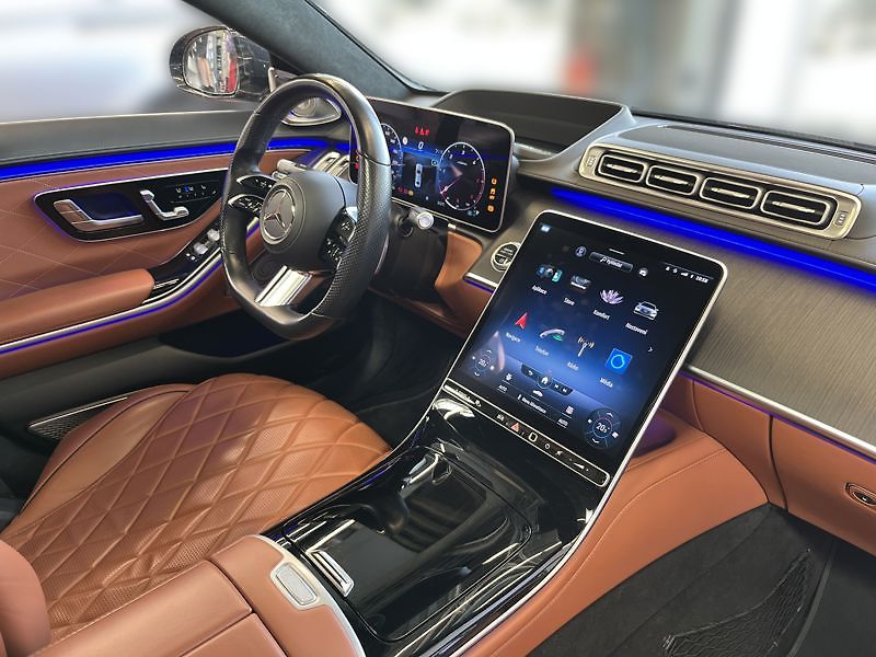 Mercedes-Benz Třídy S 400d 4MATIC L AMG Line Chauffe - fotka 18 z 25