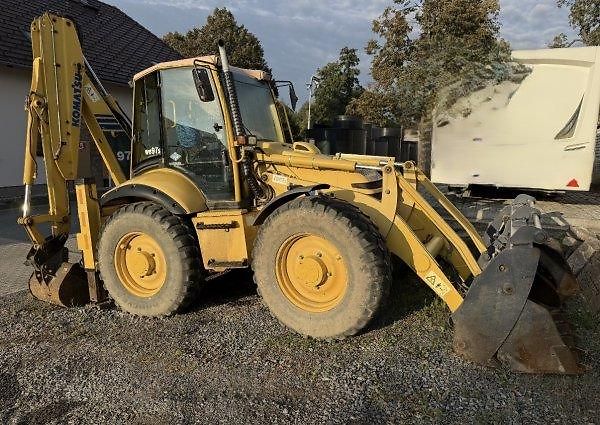 Komatsu (2003) WB97 S2 s SPZ traktorbagr - fotka 1 z 8