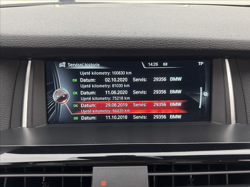 BMW X3 3,0 35d 4X4 M DPH KŮŽE LED ČR - fotka 24 z 49