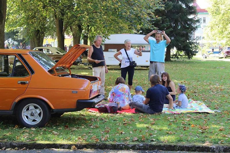 Festival MotorSvět se do areálu Psychiatrické nemocnice v Havlíčkově Brodě vrátil.po dvou letech. Jednou z ozdob bylo Lamborghini Gallardo.