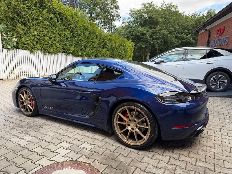 Porsche Cayman 718 GTS-PDK-PDLS-Bose-ČR-ZÁRUK - fotka 3 z 24