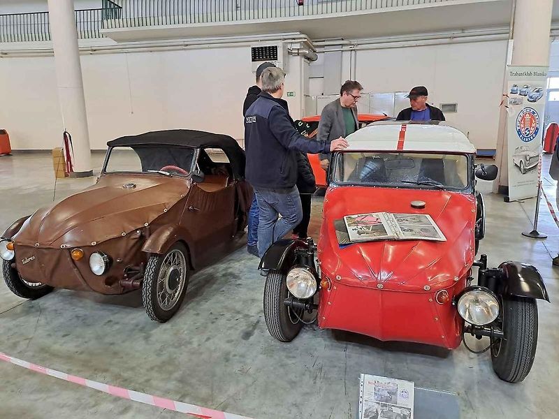 Unikátní historické vozy i náhradní díly. Na brněnském výstavišti se v sobotu konala VeteránTechna.