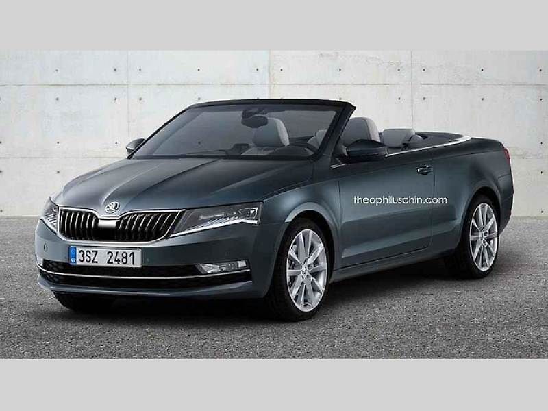 Škoda Octavia jako kabriolet.