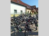 9. setkání motokol značky Solex v Táboře.