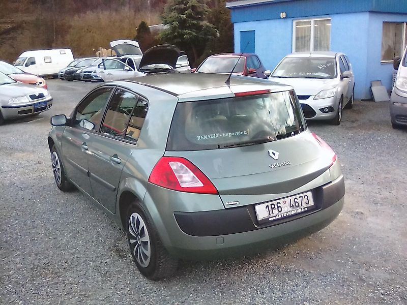 Renault Mégane (2003) 1.6i 16V nové v ČR - fotka 4 z 28