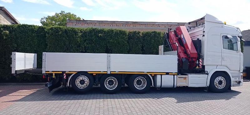 Scania (2017) R580 V8 8x4 valník + HR EURO 6 - fotka 11 z 18