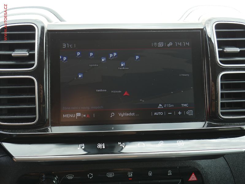 Citroën C5 Aircross (2019) 1.5 HDi, Feel, navi, kamera - fotka 16 z 18