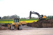 Snímky z výstavby dálnice D35 Džbánov - Litomyšl, duben 2025