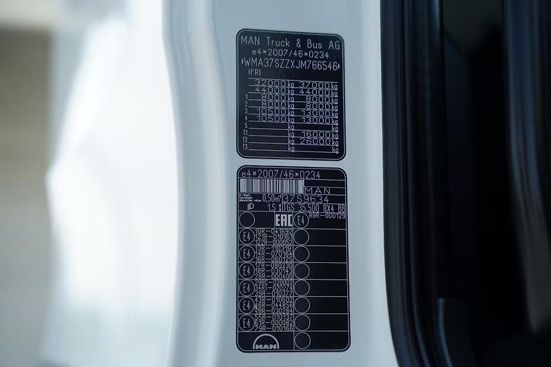 MAN TGS (2018) 35.500 8x4 Bordmatik EURO 6 - fotka 23 z 23