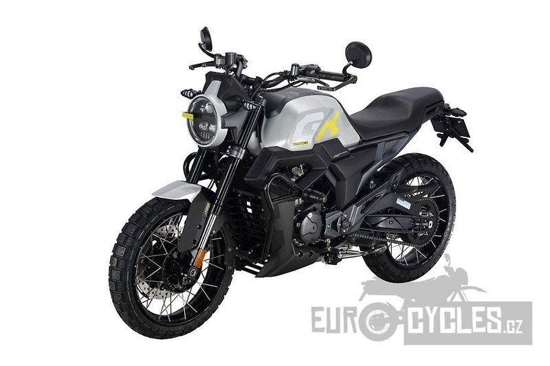 Zontes 125 GK (2026) SCRAMBLER - Drátěná kola - fotka 7 z 14