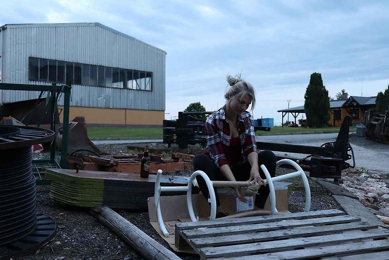 Usměvavá Karolína Zelníčková svou víkendovou kratochvílí doslova žije.