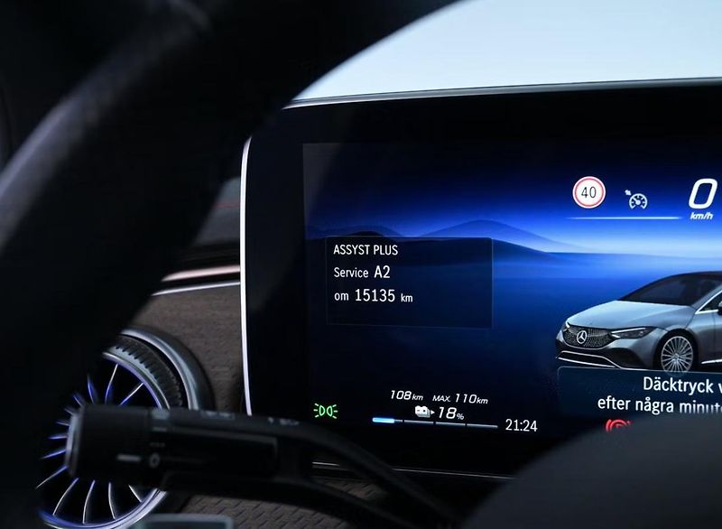 Mercedes-Benz EQE 350 AMG SoH 95% Kamera Ambient - fotka 8 z 26